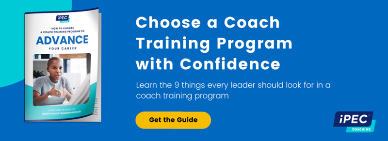 Download the guide and learn the 9 things every leader should look for in a coach training program