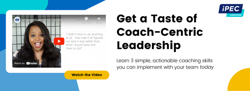 Watch the Video to learn 3 simple, actionable coaching skills you can implement with your team today